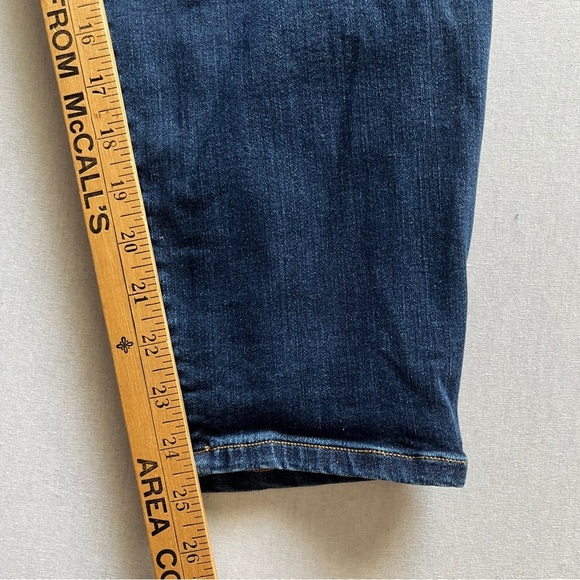 SPANX Blue Ankle Pull On Cropped Denim Jeans 3X - Picture 9 of 11